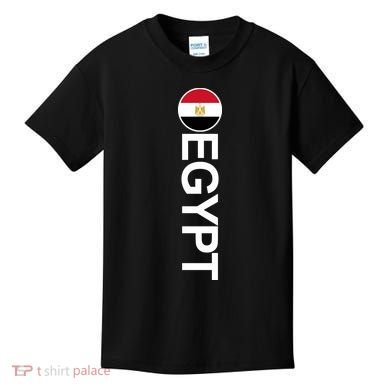 Egypt Country Flag Vertical Kids T-Shirt
