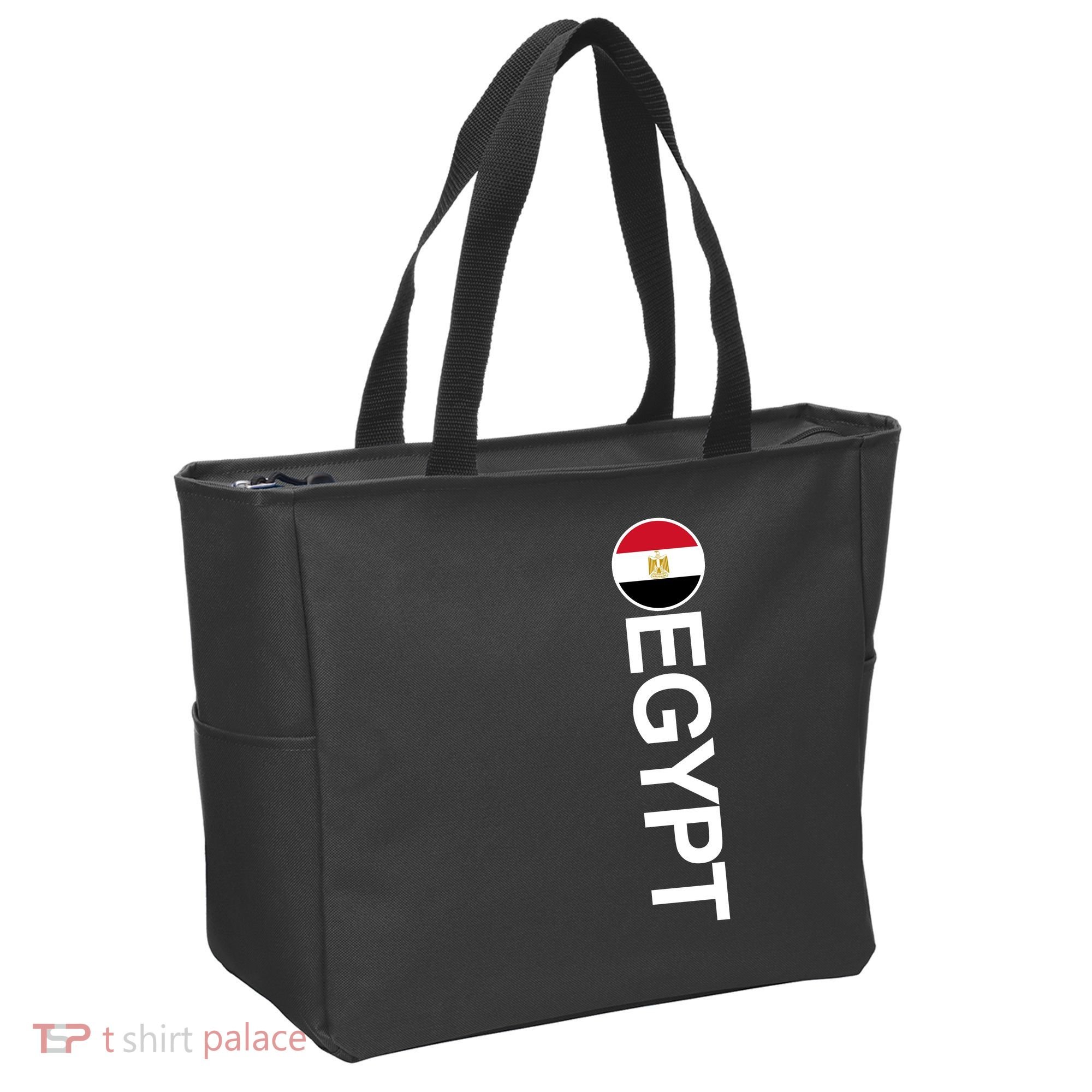 Egypt Country Flag Vertical Tote Bag
