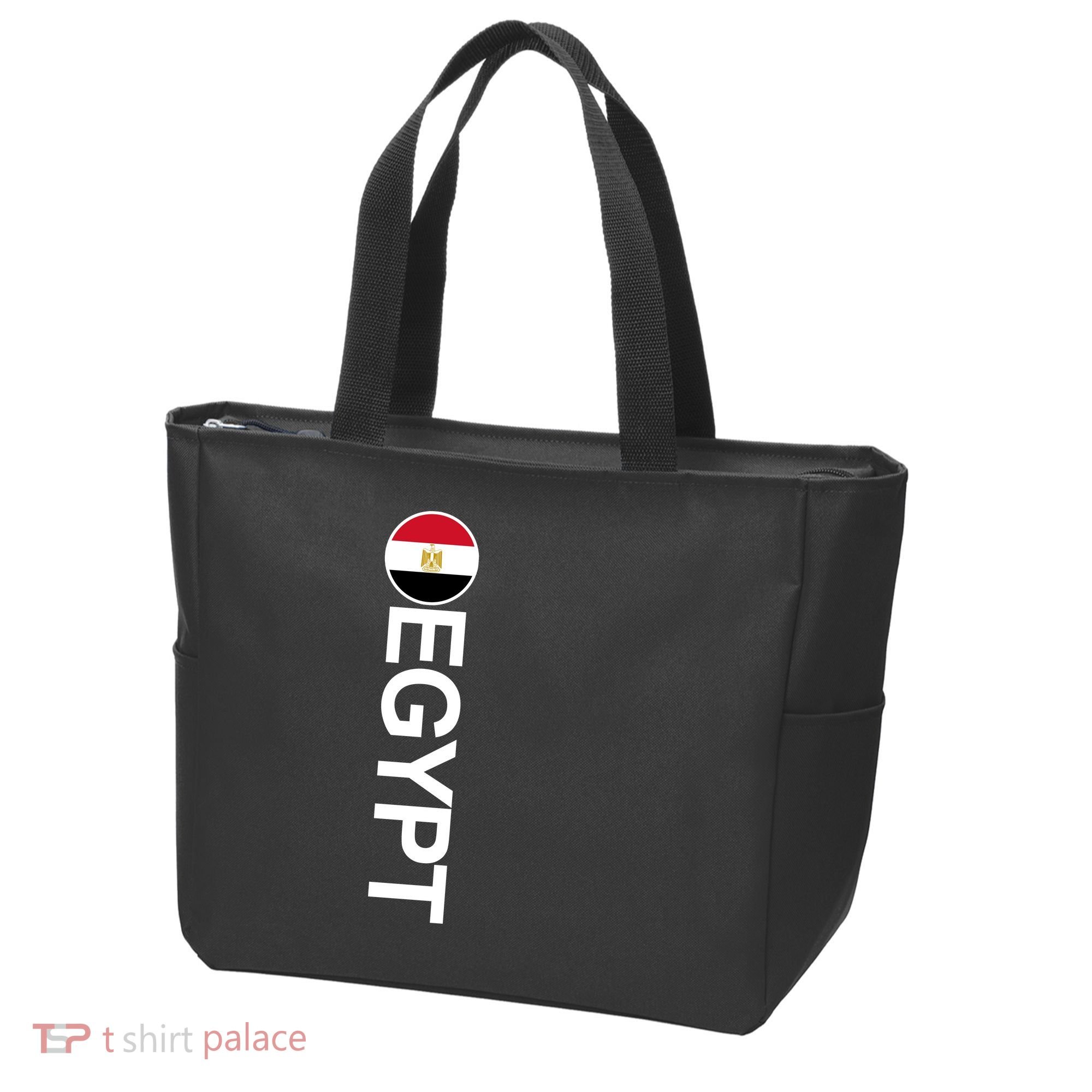 Egypt Country Flag Vertical Tote Bag