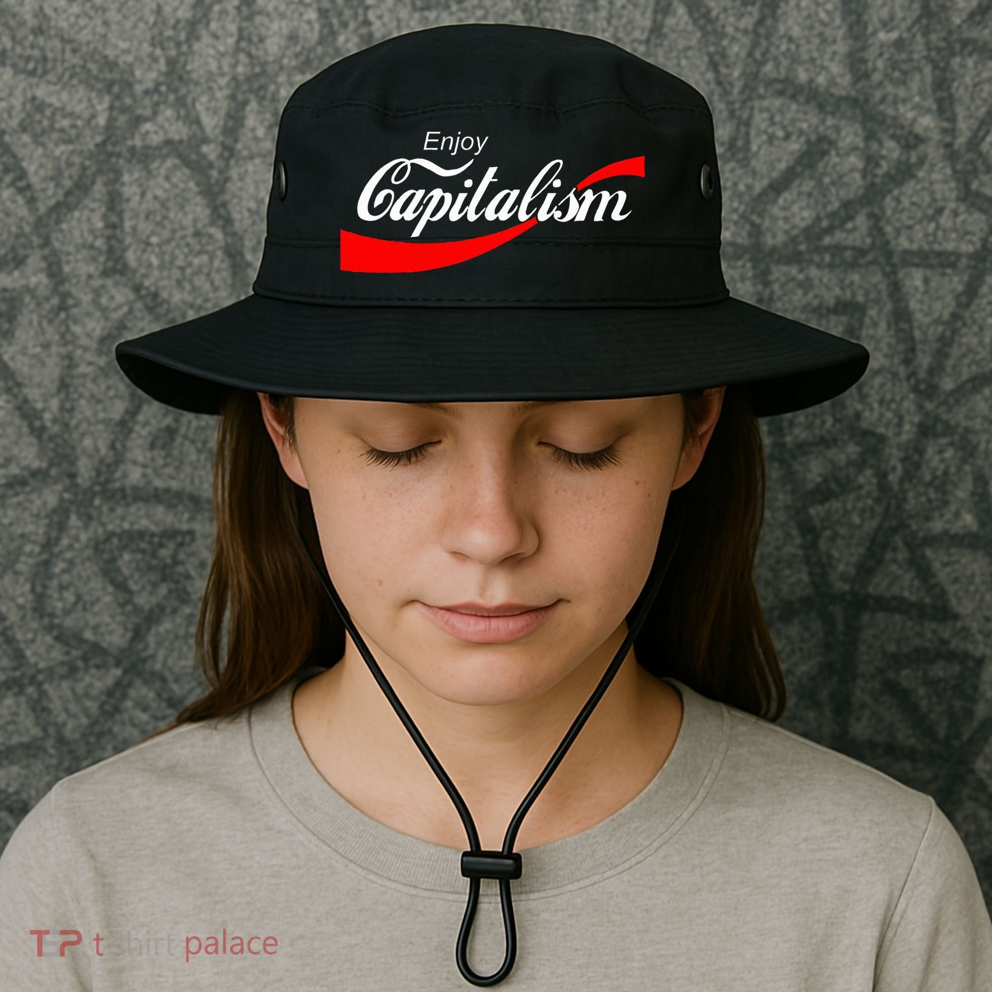 Enjoy Capitalism For American Entrepreneur Bucket Hat