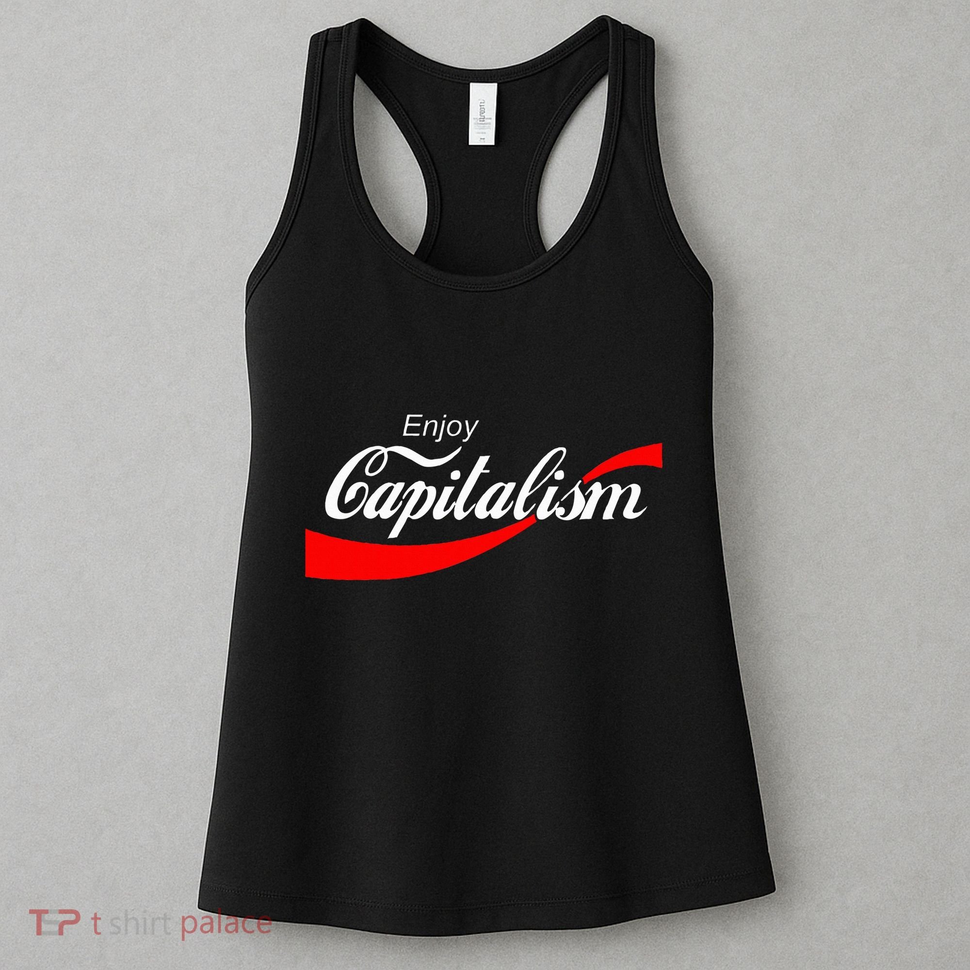 Enjoy Capitalism For American Entrepreneur Women's Tank Top