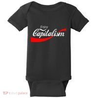 Enjoy Capitalism For American Entrepreneur Baby Bodysuit thumb 0