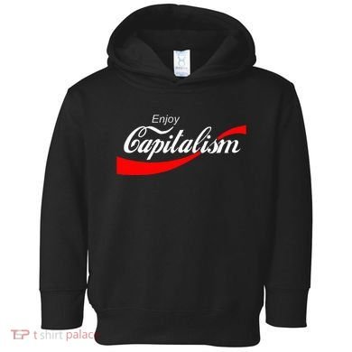 Enjoy Capitalism For American Entrepreneur Toddler Hoodie