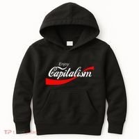 Enjoy Capitalism For American Entrepreneur Kids Hoodie thumb 0