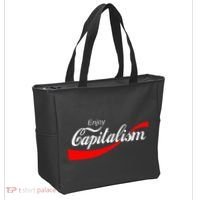 Enjoy Capitalism For American Entrepreneur Tote Bag thumb 2