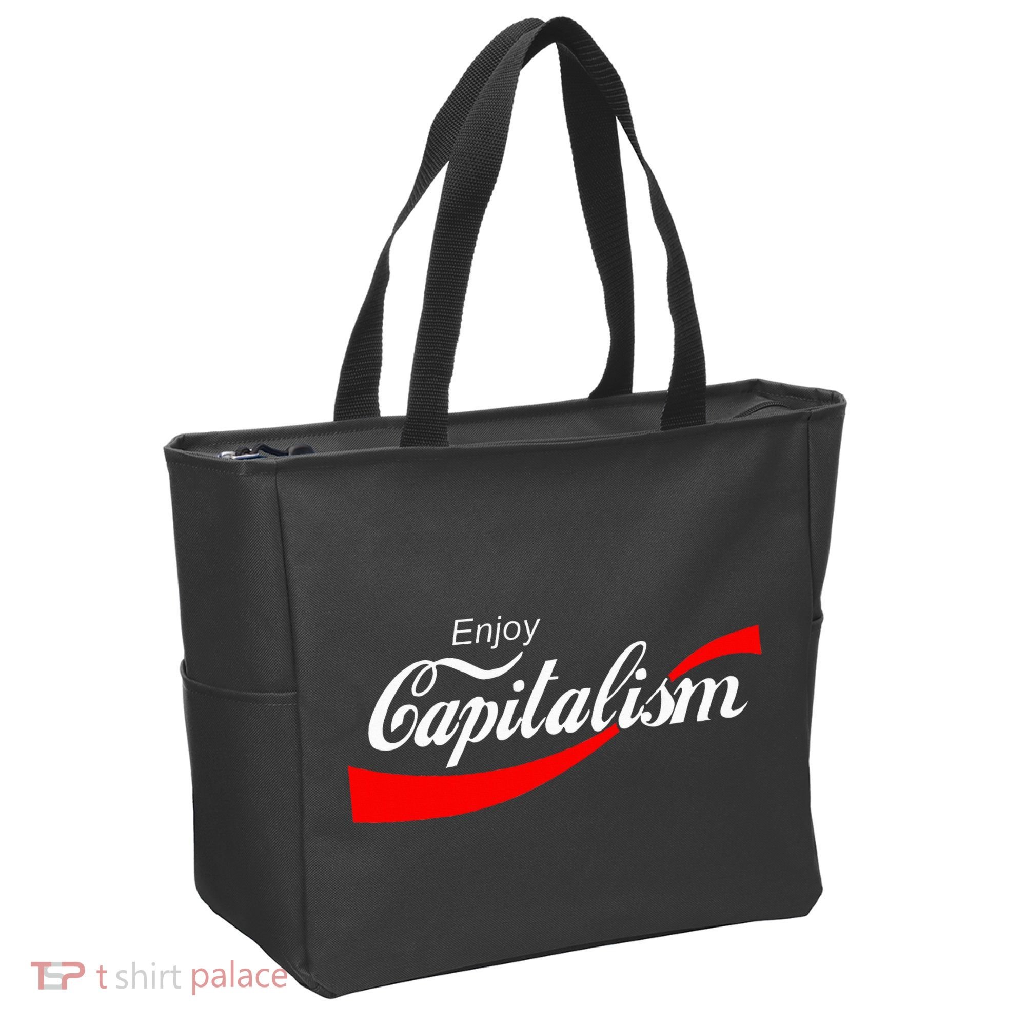 Enjoy Capitalism For American Entrepreneur Tote Bag
