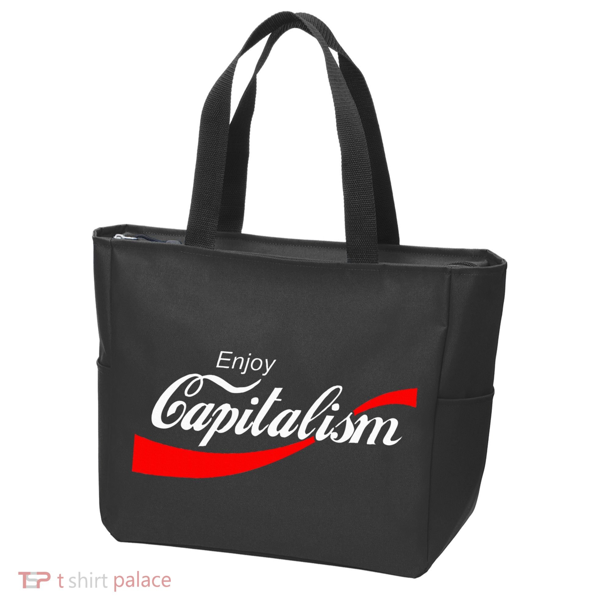 Enjoy Capitalism For American Entrepreneur Tote Bag
