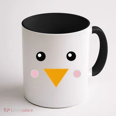 Easter Chick Face Costume For And S Coffee Mug back