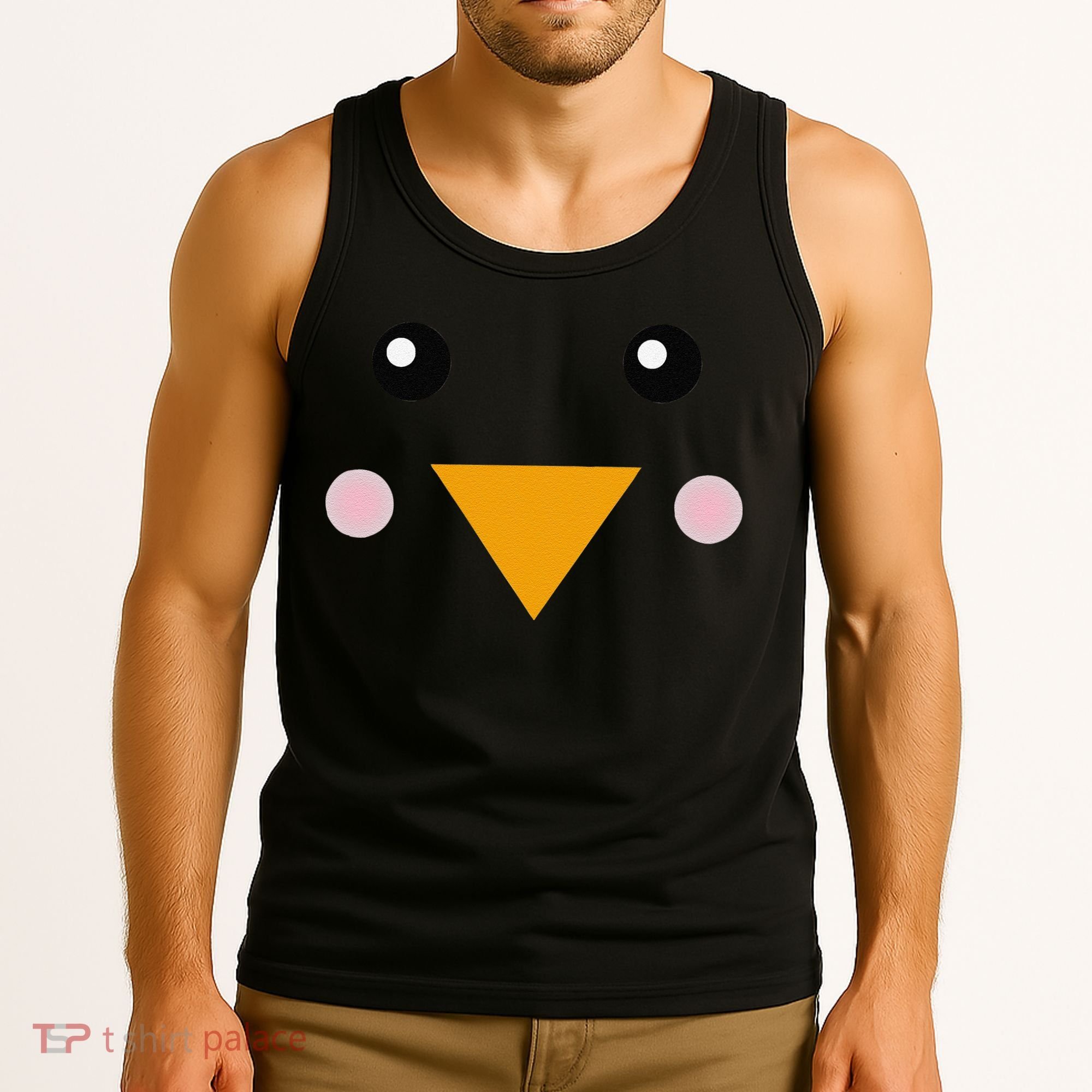 Easter Chick Face Costume For And S Tank Top