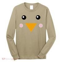 Easter Chick Face Costume For And S Long Sleeve Shirt thumb 0