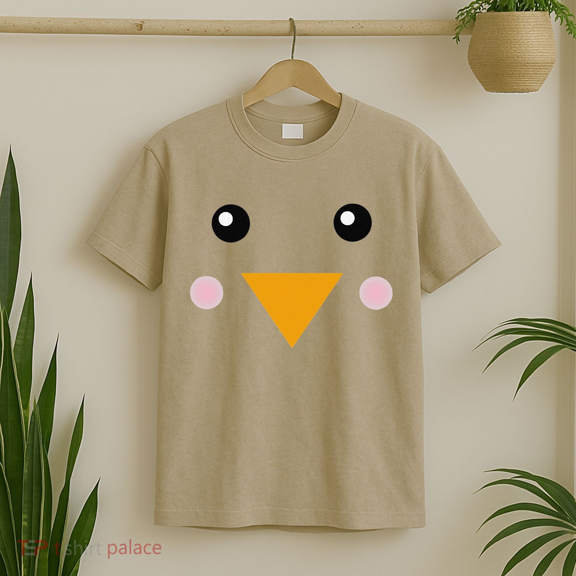 Easter Chick Face Costume For And S T-Shirt