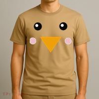 Easter Chick Face Costume For And S T-Shirt thumb 3