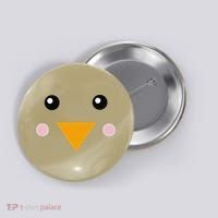 Easter Chick Face Costume For And S Button thumb 0