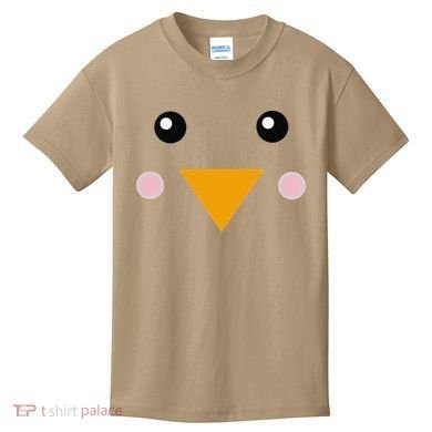 Easter Chick Face Costume For And S Kids T-Shirt