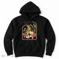 Everybody Croaks Frog Skull Mushroom - Everybody croaks Hoodie thumb 0