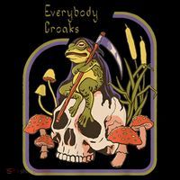 Everybody Croaks Frog Skull Mushroom - Everybody croaks Women's Hoodie thumb 2