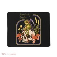 Everybody Croaks Frog Skull Mushroom - Everybody croaks Mousepad thumb 0