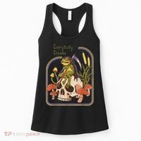 Everybody Croaks Frog Skull Mushroom - Everybody croaks Women's Tank Top thumb 0