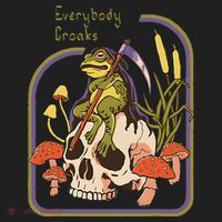Everybody Croaks Frog Skull Mushroom Everybody croaks Women's Sweatshirt thumb 2