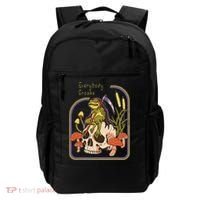 Everybody Croaks Frog Skull Mushroom Everybody croaks Backpack thumb 0