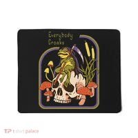 Everybody Croaks Frog Skull Mushroom Everybody croaks Mousepad thumb 0