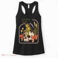 Everybody Croaks Frog Skull Mushroom Everybody croaks Women's Tank Top thumb 0