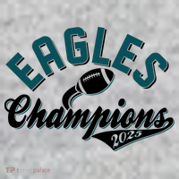 Eagles Champions Football Sports Fan Long Sleeve Shirt thumb 2