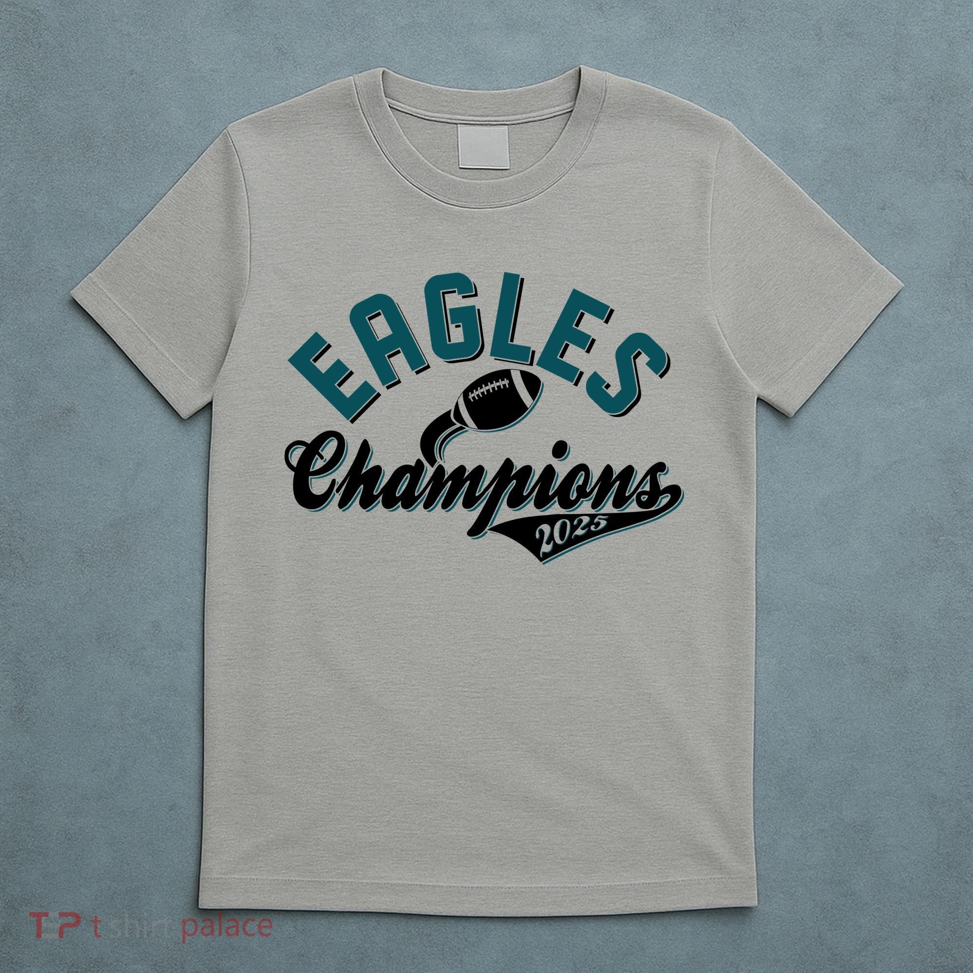Eagles Champions Football Sports Fan T-Shirt