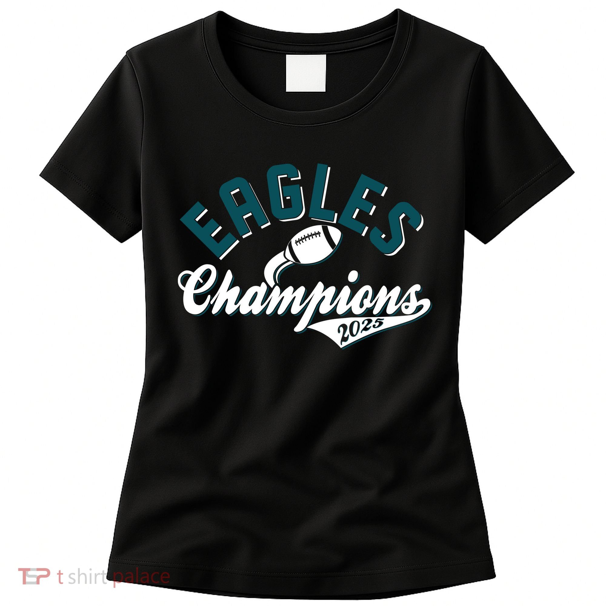 Eagles Champions Football Sports Fan Women's T-Shirt