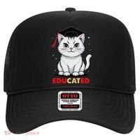 Educated Cat Graduation Cap Last Day Of School Hat thumb 0