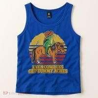 Even Cowboys Get Tummy Aches Tank Top thumb 2