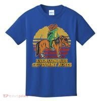 Even Cowboys Get Tummy Aches Kids T-Shirt thumb 0