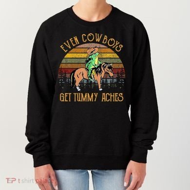 Even Cows Get Tummy Aches Women's Sweatshirt