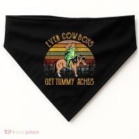 Even Cows Get Tummy Aches USA-Made Doggie Bandana thumb 0