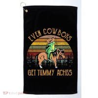 Even Cows Get Tummy Aches Golf Towel thumb 0