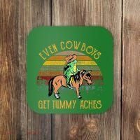 Even Cows Get Tummy Aches Coaster thumb 0