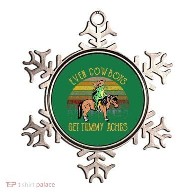 Even Cows Get Tummy Aches Ornament