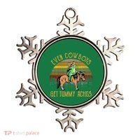 Even Cows Get Tummy Aches Ornament thumb 0