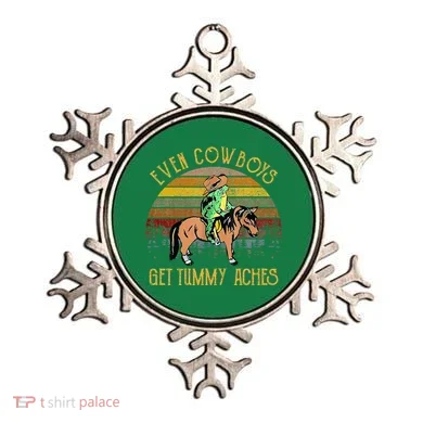 Even Cows Get Tummy Aches Ornament