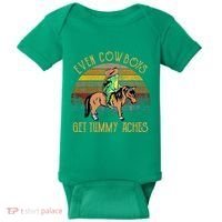 Even Cows Get Tummy Aches Baby Bodysuit thumb 0