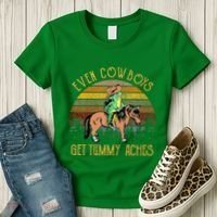 Even Cows Get Tummy Aches Women's T-Shirt thumb 3