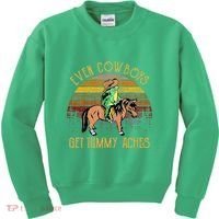 Even Cows Get Tummy Aches Kids Sweatshirt thumb 0