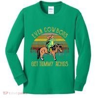 Even Cows Get Tummy Aches Kids Long Sleeve Shirt thumb 0