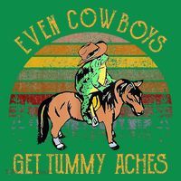 Even Cows Get Tummy Aches Kids T-Shirt thumb 4