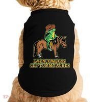 Even Cowboys Get Tummy Aches Doggie Tank thumb 0