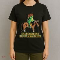 Even Cowboys Get Tummy Aches T-Shirt thumb 4