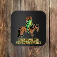 Even Cowboys Get Tummy Aches Coaster thumb 0