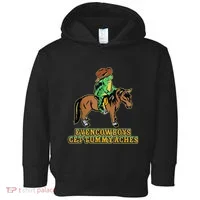 Even Cowboys Get Tummy Aches Toddler Hoodie thumb 0