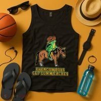 Even Cowboys Get Tummy Aches Tank Top thumb 4
