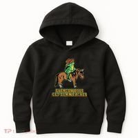 Even Cowboys Get Tummy Aches Kids Hoodie thumb 0